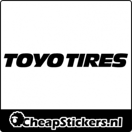 TOYO TIRES LOGO STICKER