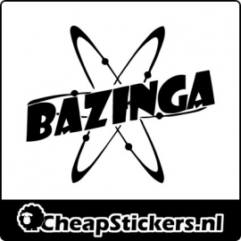 BAZINGA BIG BANG THEORY STICKER