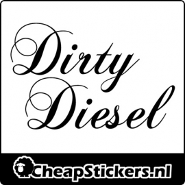 DIRTY DIESEL STICKER