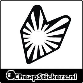 JDM FLAG STICKER