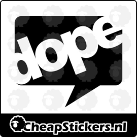 DOPE STICKER