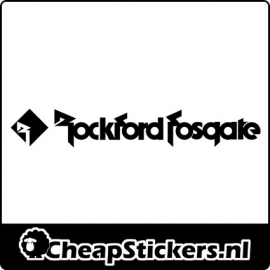 ROCKFORD FOSGATE LOGO STICKER