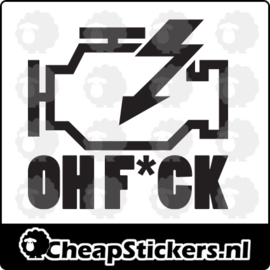 OH FUCK STICKER