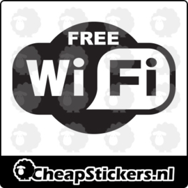 FREE WIFI STICKER