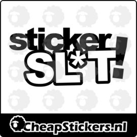 STICKER SLUT STICKER