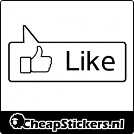 FACEBOOK LIKE STICKER