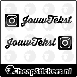 INSTA STICKER SET L+R FONT 3