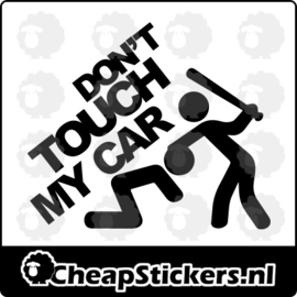 DON'T TOUCH STICKER