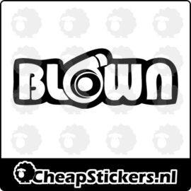 BLOWN STICKER