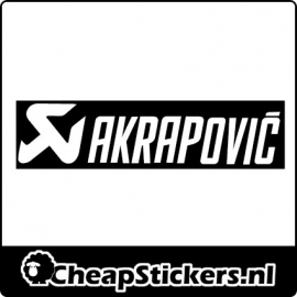 AKRAPOVIC LOGO STICKER