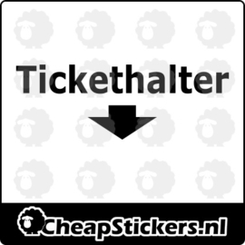 TICKETHALTER  STICKER