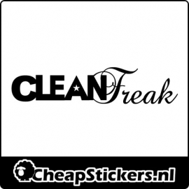 CLEAN FREAK STICKER