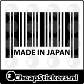 MADE IN JAPAN  STICKER