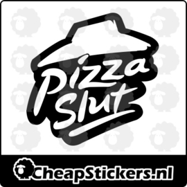 PIZZA SLUT STICKER