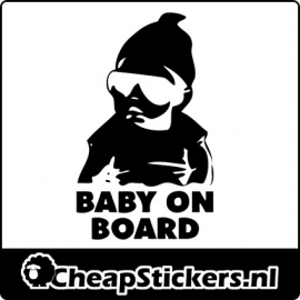 BABY ON BOARD STICKER