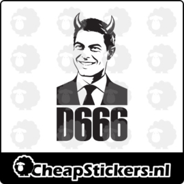 D666 STICKER