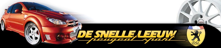 de snelle leeuw banner