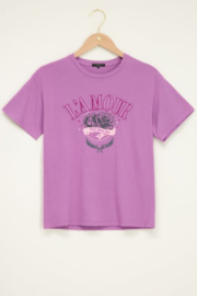 My Jewellery t-shirt | t-shirt l'amour paars