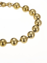 rose en camellia armband bolletjes groot