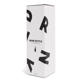 prospect Norländer glazen drinkfles blauw