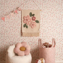 Little Dutch Slinger met vlaggetjes  - Roze - Fairy Floral