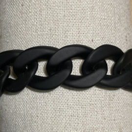 Go Dutch Label armband | siliconen zwart.