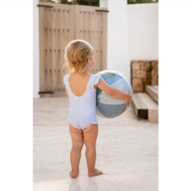 little dutch zwempak met ruches | daisy blue