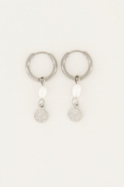 My Jewellery oorbellen | oorringen parel en munt goud