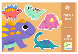 Djeco duo puzzel | dinos