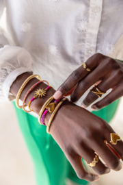 MyJewellery Sunrocks touw armbandje hartje