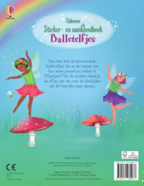 Balletelfjes sticker- en aankleedboek
