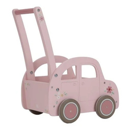 Little Dutch Houten loopwagen roze