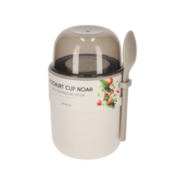 giftstories Jens Living Yoghurt Beker Noah Taupe