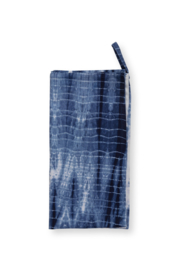 VT wonen  tie dye theedoek blauw (set van 2) (60x60 cm)
