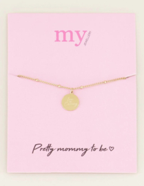My Jewellery armband | love is coming goud