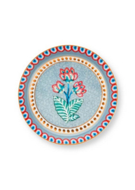 Pip studio flower festival theetip blauw 9cm