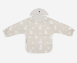 Jollein slab waterproof met mouwen miffy snuffy nougat