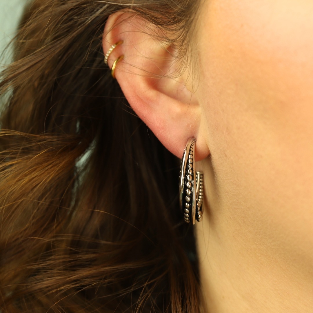 camps & camps oorbellen Hollywood silver Earrings