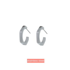 Go Dutch Label oorbellen Hooked Hoop - RH