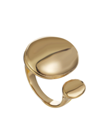 rose en camellia verstelbare ring