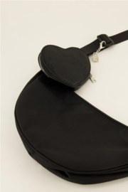 My jewellery portemonnee hartvormig zwart