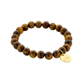 biba armband natuursteen kralen Tiger Eye