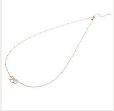 Go Dutch Label ketting long ronds Necklace - 14k