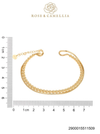 rose en camellia bangle