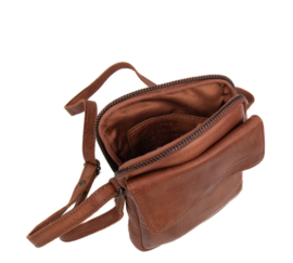 Bear Design telefoontasje 'Igor' cognac