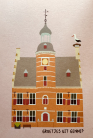 sadi dutch design ansichtkaart groetjes uit Gennep