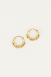 My Jewellery oorbellen | oorringen kleine bolletjes goud