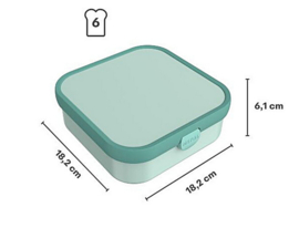 Mepal little dutch bento luchbox campus fairy wonders