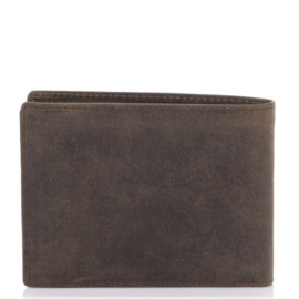 Bear Design vincent leren billfold | bruin