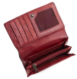 Bear Design kleine portemonnee | rood
